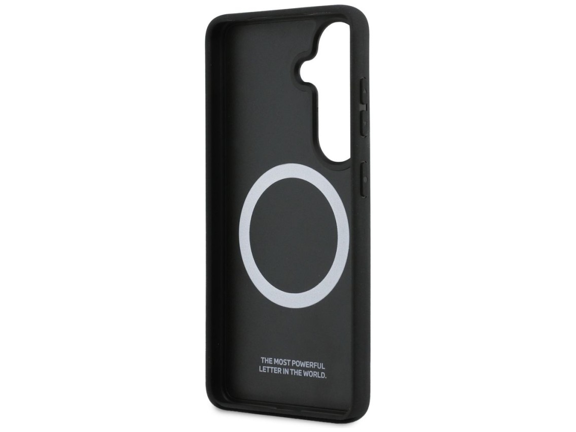 BMW M Kevlar Logo MagSafe Case for Samsung Galaxy S26 - Black