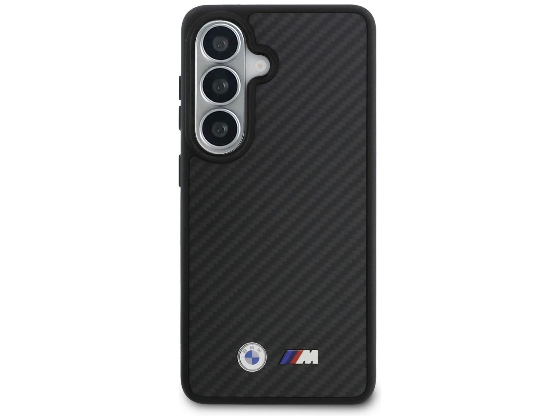 BMW M Kevlar Logo MagSafe Case for Samsung Galaxy S26 - Black