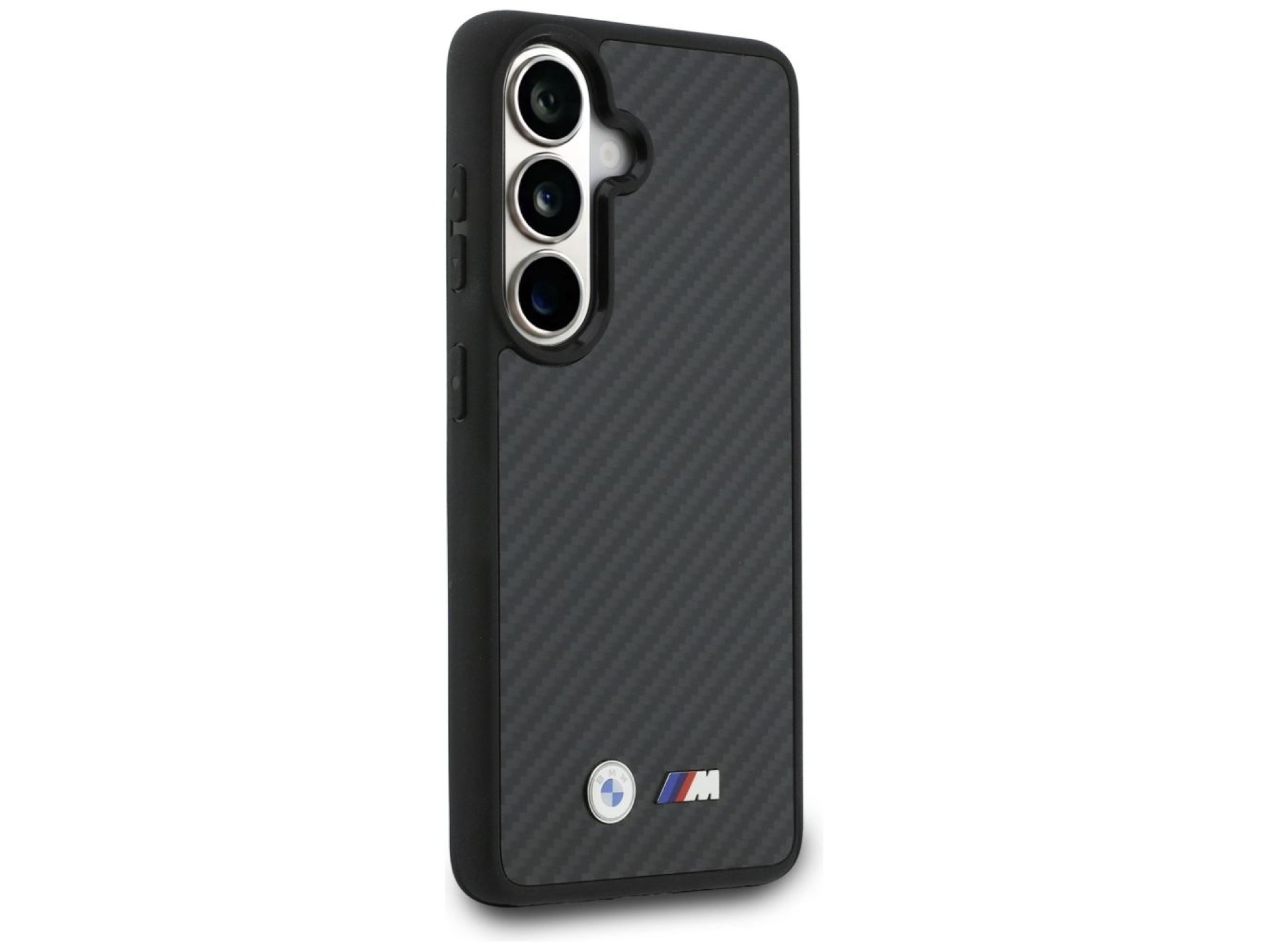 BMW M Kevlar Logo MagSafe Case for Samsung Galaxy S26 - Black