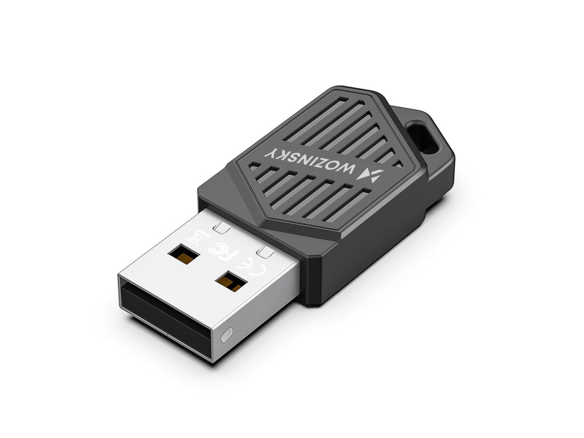 Adaptador USB Wi-Fi 6 de banda dupla Wozinsky WAX-900 com Bluetooth 5.4 - Preto