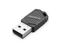 Adaptador USB Wi-Fi 6 de banda dupla Wozinsky WAX-900 com Bluetooth 5.4 - Preto
