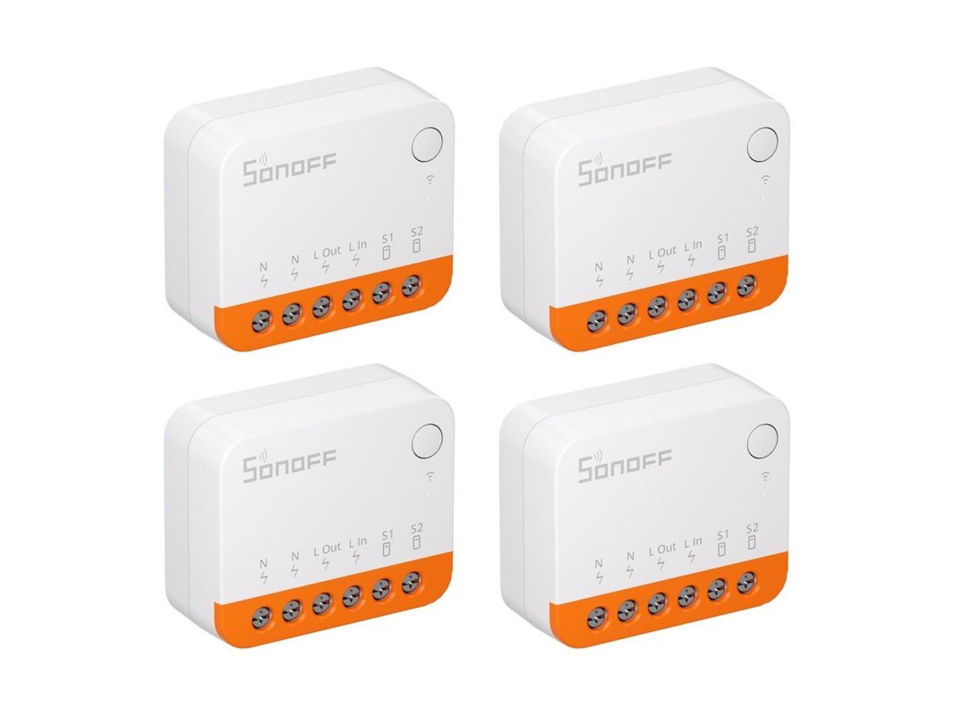 Interruptor SONOFF MINIR4 (Extreme), paquete de 4