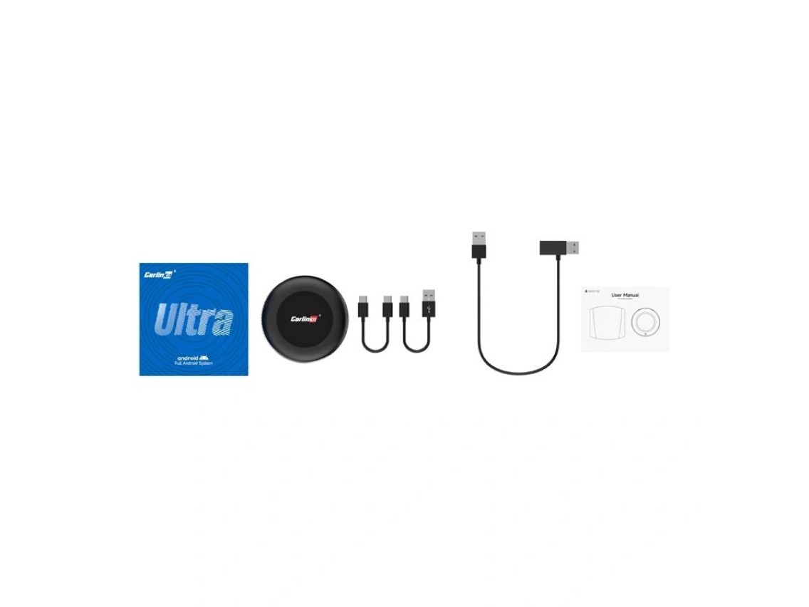 Adaptador inalámbrico Carlinkit TBOX ULTRA 3 para CarPlay/Android Auto