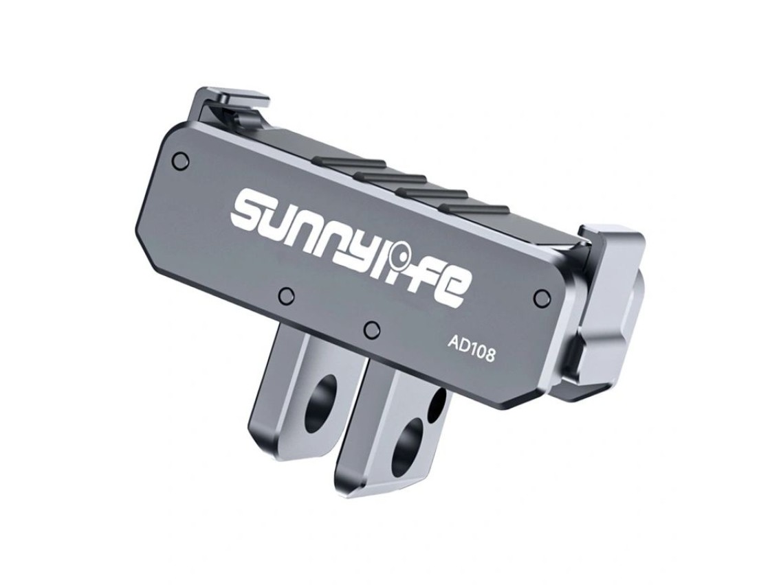 Adaptador de montagem bidirecional em alumínio Sunnylife para Osmo Nano / Action 6