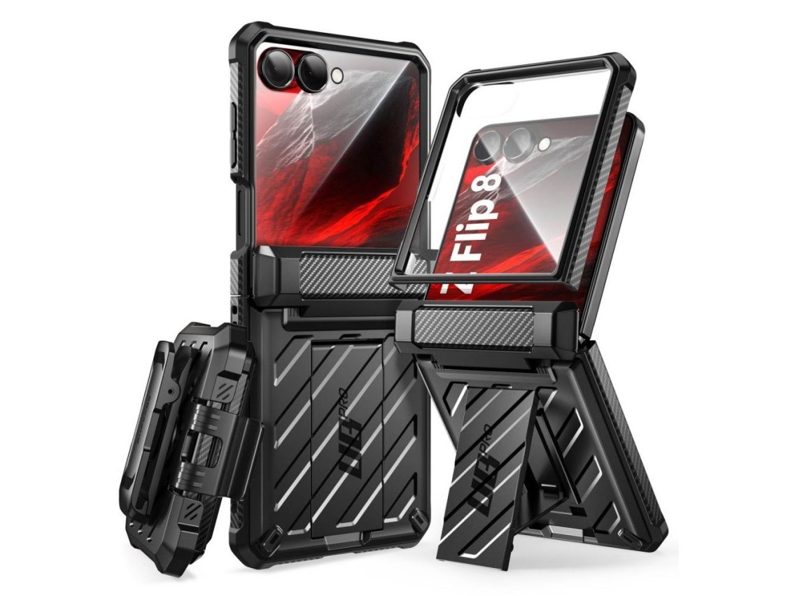 Supcase Unicorn Beetle Pro Case for Samsung Galaxy Z Flip 8 - Black