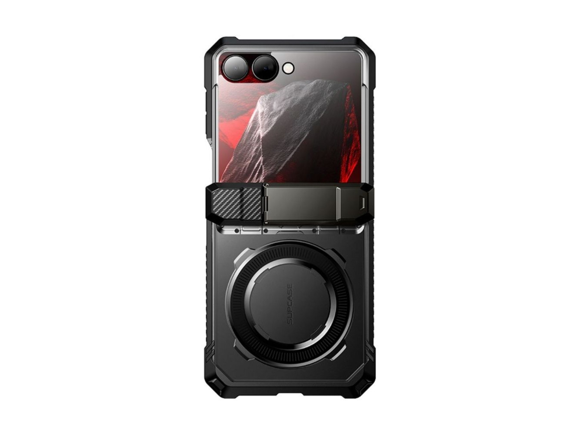 Capa Supcase UB Grip Mag MagSafe para Samsung Galaxy Z Flip 8 - Preta