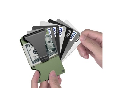 Carteira Tech-Protect Thorn RFID - Verde Carteira Tech-Protect Thorn RFID - Verde