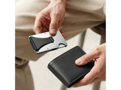Carteira Tech-Protect Thorn RFID - Prata