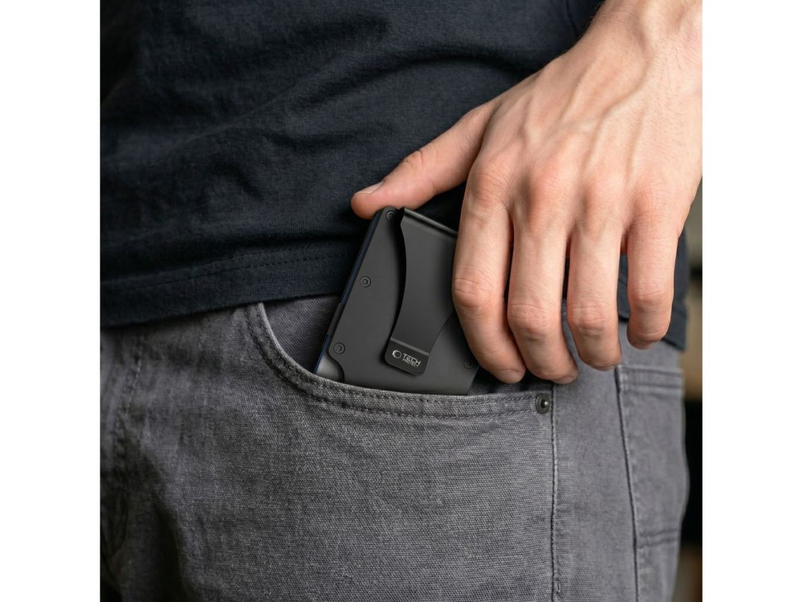 Tech-Protect Thorn RFID Wallet - Black