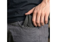 Tech-Protect Thorn RFID Carbon Wallet - Black