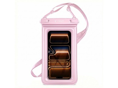 Tech-Protect UWC7 6.9" waterproof case - pink Tech-Protect UWC7 6.9" waterproof case - pink