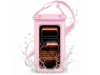 Tech-Protect UWC7 6.9" waterproof case - pink Tech-Protect UWC7 6.9" waterproof case - pink