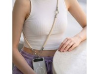 Tech-Protect C10S Crossbody Phone Lanyard (114 cm) + Wrist Strap (31 cm) - Beige Titanium Tech-Protect C10S Crossbody Phone Lanyard (114 cm) + Wrist Strap (31 cm) - Beige Titanium