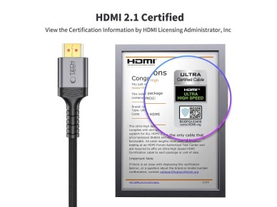 Tech-Protect UltraBoost HDMI 2.1 4K 120HZ / 8K 60HZ cable 300 cm - black