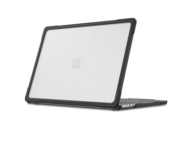 Capa Tech-Protect Velar para MacBook Air 15" 2023/2024/2025/2026 - Preto Transparente