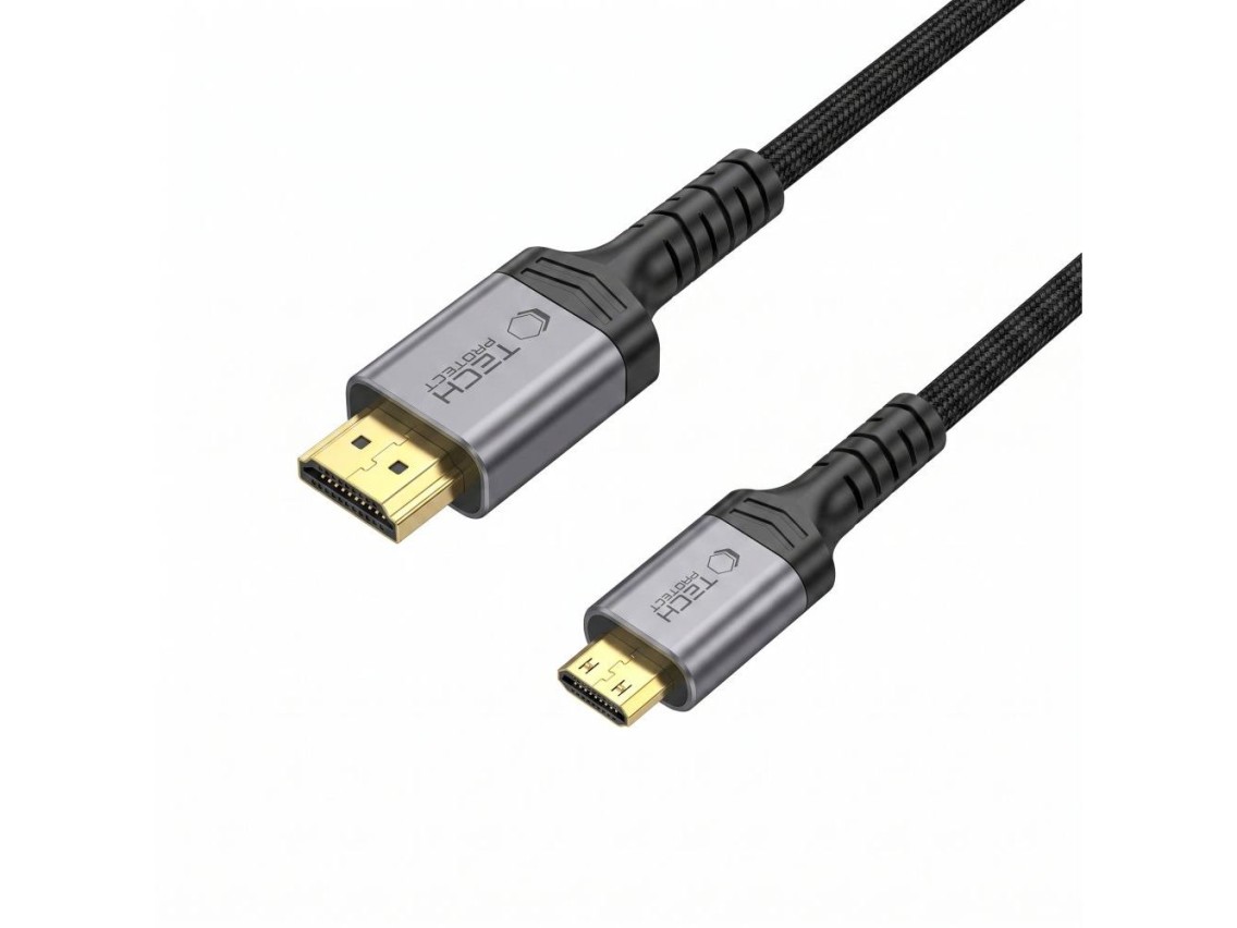 Tech-Protect UltraBoost Mini HDMI to HDMI 2.1 8K 60HZ Cable 200 cm - Black
