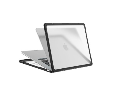Tech-Protect Velar Case for MacBook Air 13" 2023 / 2024 / 2025 / 2026 - Transparent Black Tech-Protect Velar Case for MacBook Air 13" 2023 / 2024 / 2025 / 2026 - Transparent Black