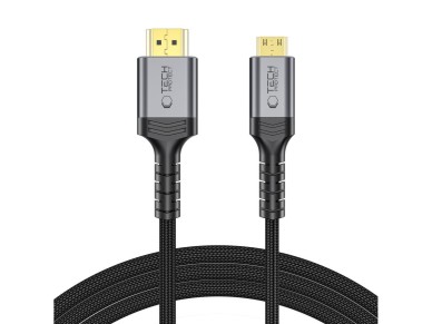 Tech-Protect UltraBoost Mini HDMI to HDMI 2.1 8K 60HZ Cable 200 cm - Black
