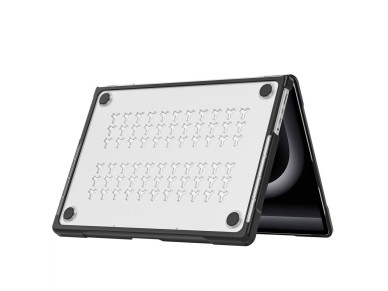 Capa Tech-Protect Velar para MacBook Pro 16" 2021 / 2023 / 2025 / 2026 - Preto Transparente Capa Tech-Protect Velar para MacBook Pro 16" 2021 / 2023 / 2025 / 2026 - Preto Transparente