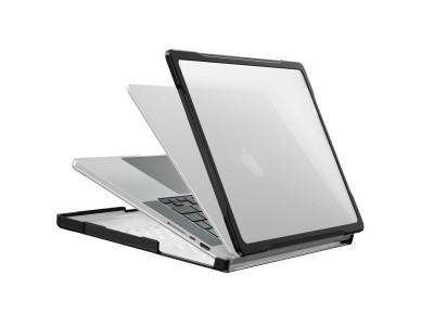 Capa Tech-Protect Velar para MacBook Pro 16" 2021 / 2023 / 2025 / 2026 - Preto Transparente Capa Tech-Protect Velar para MacBook Pro 16" 2021 / 2023 / 2025 / 2026 - Preto Transparente
