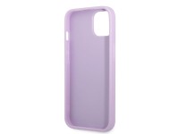 Funda r�gida Guess GUHCP13SPS4MU para iPhone 13 mini de 5,4" en color morado/morado, con carcasa Saf