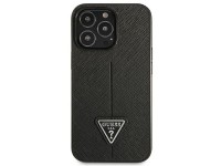 Guess GUHCP14LPSATLK iPhone 14 Pro 6.1" black/black hardcase SaffianoTriangle Logo Guess GUHCP14LPSATLK iPhone 14 Pro 6.1" black/black hardcase SaffianoTriangle Logo