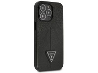 Guess GUHCP14LPSATLK iPhone 14 Pro 6.1" black/black hardcase SaffianoTriangle Logo Guess GUHCP14LPSATLK iPhone 14 Pro 6.1" black/black hardcase SaffianoTriangle Logo