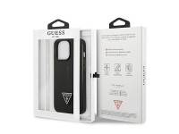 Guess GUHCP14LPSATLK iPhone 14 Pro 6.1" black/black hardcase SaffianoTriangle Logo Guess GUHCP14LPSATLK iPhone 14 Pro 6.1" black/black hardcase SaffianoTriangle Logo
