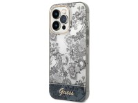 Funda rígida Guess GUHCP14LHGPLHG para iPhone 14 Pro de 6,1" en color gris/gris, colección Porcelain Funda rígida Guess GUHCP14LHGPLHG para iPhone 14 Pro de 6,1" en color gris/gris, colección Porcelain