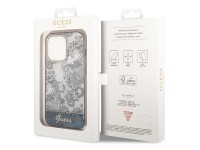 Funda rígida Guess GUHCP14LHGPLHG para iPhone 14 Pro de 6,1" en color gris/gris, colección Porcelain Funda rígida Guess GUHCP14LHGPLHG para iPhone 14 Pro de 6,1" en color gris/gris, colección Porcelain