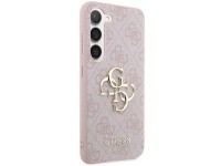 Guess GUHCS23S4GMGPI S23 S911 pink/pink hardcase 4G Big Metal Logo Guess GUHCS23S4GMGPI S23 S911 pink/pink hardcase 4G Big Metal Logo