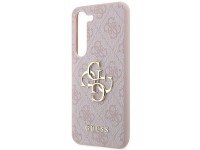 Guess GUHCS23S4GMGPI S23 S911 pink/pink hardcase 4G Big Metal Logo Guess GUHCS23S4GMGPI S23 S911 pink/pink hardcase 4G Big Metal Logo