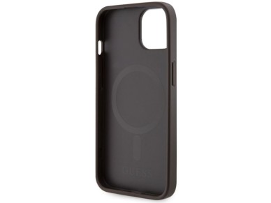 Guess GUHMP14MP4RPSW iPhone 14 Plus 6.7" brown/brown hardcase 4G Printed Stripes MagSafe Guess GUHMP14MP4RPSW iPhone 14 Plus 6.7" brown/brown hardcase 4G Printed Stripes MagSafe