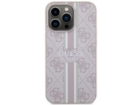 Funda r�gida Guess GUHMP13LP4RPSP para iPhone 13 Pro / 13 de 6,1" rosa/rosa, 4G, con estampado de ra