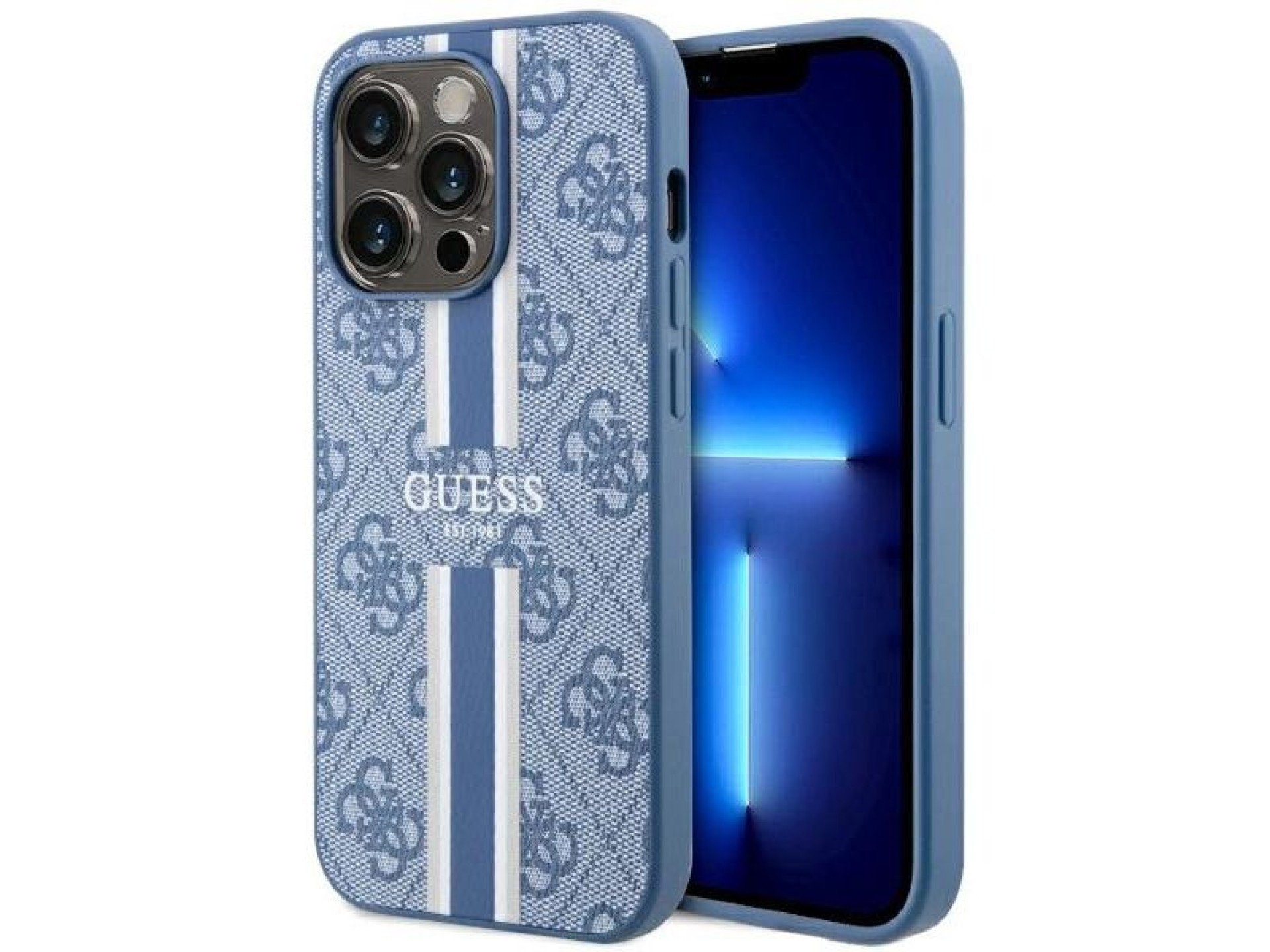 Capa rígida Guess GUHMP14LP4RPSB para iPhone 14 Pro 6.1
