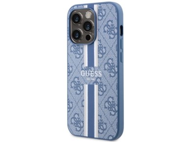 Guess GUHMP14LP4RPSB iPhone 14 Pro 6.1" blue/blue hardcase 4G Printed Stripes MagSafe Guess GUHMP14LP4RPSB iPhone 14 Pro 6.1" blue/blue hardcase 4G Printed Stripes MagSafe