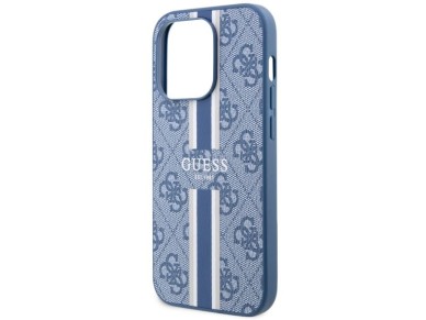Guess GUHMP14LP4RPSB iPhone 14 Pro 6.1" blue/blue hardcase 4G Printed Stripes MagSafe Guess GUHMP14LP4RPSB iPhone 14 Pro 6.1" blue/blue hardcase 4G Printed Stripes MagSafe