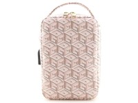 Organizador de bolso Guess GUHBHGCFSEP rosa/rosa GCube Stripe Organizador de bolso Guess GUHBHGCFSEP rosa/rosa GCube Stripe