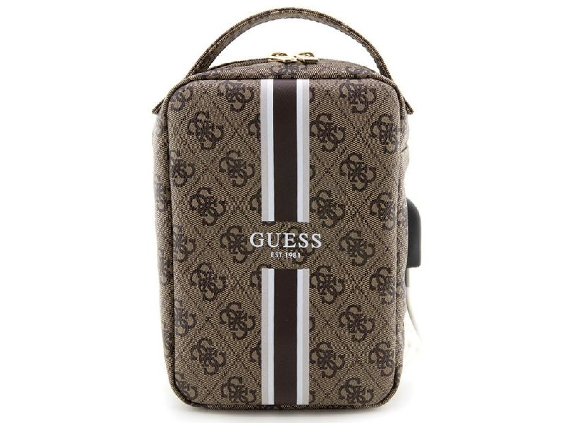 Guess Bag GUHBP4RPSW Organizer brown/brown 4G Printed Stripes