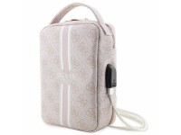 Organizador Guess Bag GUHBP4RPSP rosa/rosa 4G con rayas estampadas