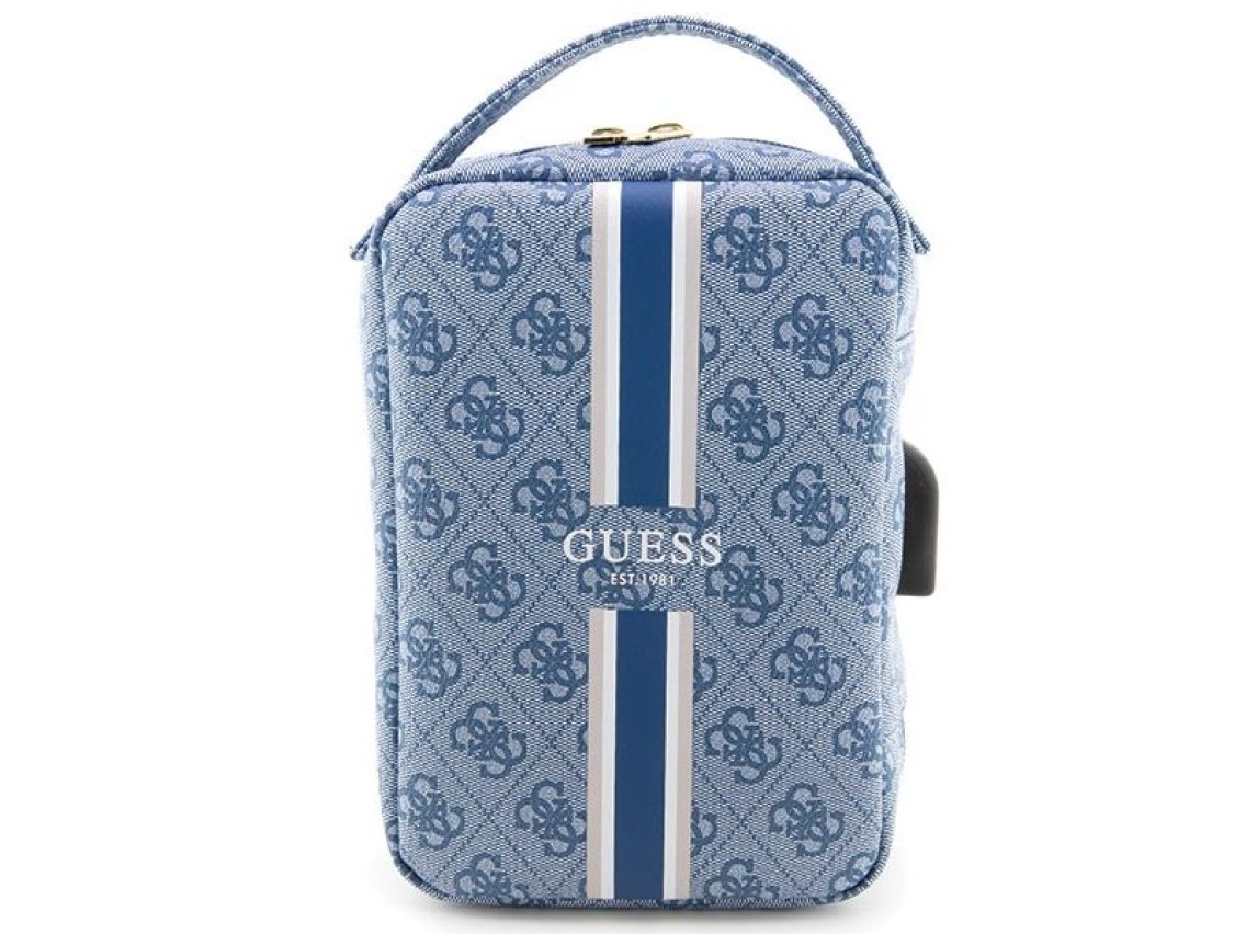 Guess Bag GUHBP4RPSB Organizer blue/blue 4G Printed Stripes