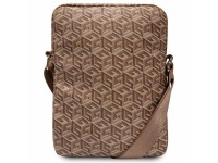 Bolsa Guess Bag GUTB10HGCFSEW para tablet de 10 polegadas, marrom/marrom, modelo GCube Stripe. Bolsa Guess Bag GUTB10HGCFSEW para tablet de 10 polegadas, marrom/marrom, modelo GCube Stripe.