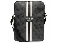 Bolso Guess GUTB10P4RPSK de 10" negro/negro con rayas 4G para tablet