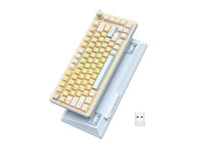 Onikuma MT707 Gaming Keyboard (Yellow)