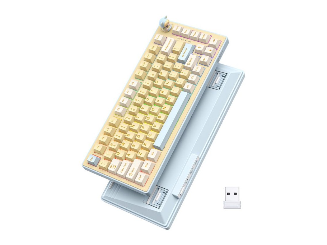 Onikuma MT707 Gaming Keyboard (Yellow)