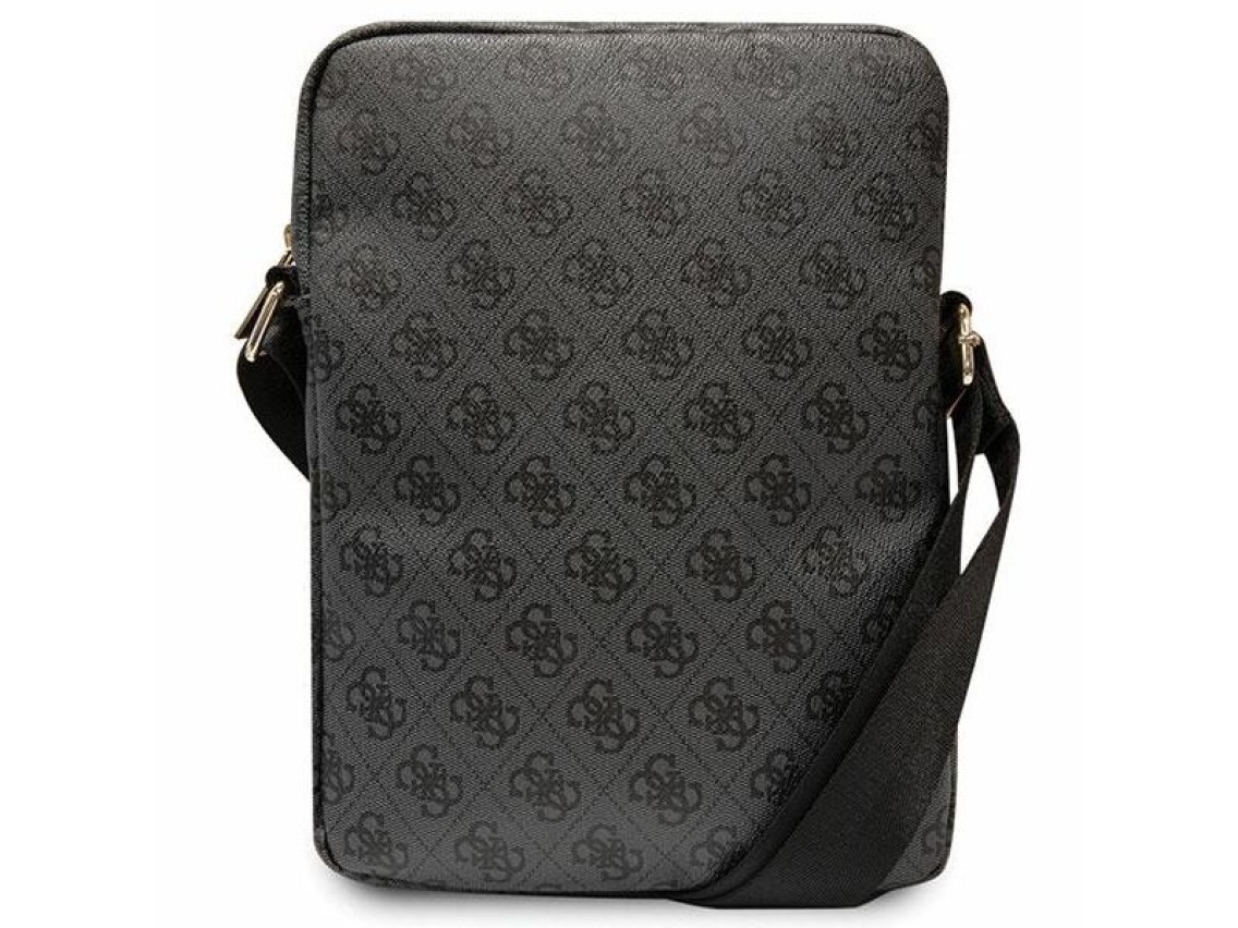 Bolso Guess GUTB10P4RPSK de 10" negro/negro con rayas 4G para tablet