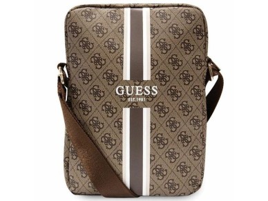Guess Bag GUTB10P4RPSW 10" brown/brown 4G Stripes Tablet Bag