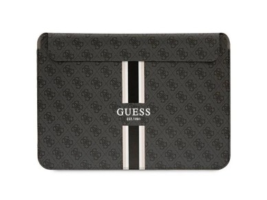 Guess 4G Printed Stripes cover for a 14" laptop - black Guess 4G Printed Stripes cover for a 14" laptop - black
