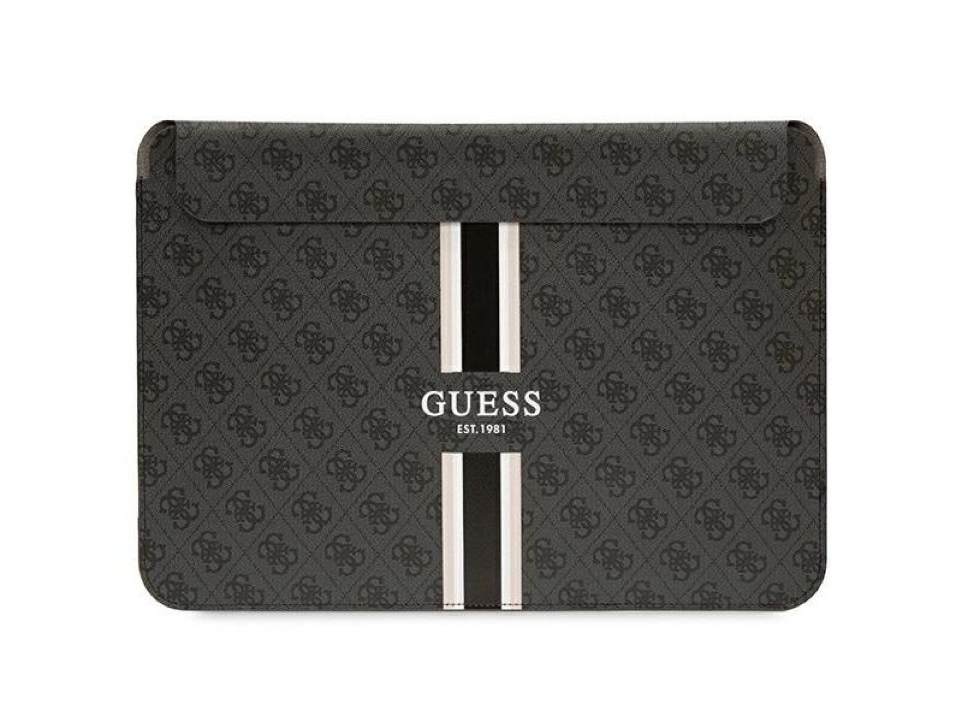 Capa Guess 4G com estampa de listras para laptop de 16