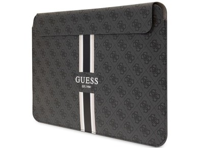 Guess 4G Printed Stripes cover for a 16" laptop - black Guess 4G Printed Stripes cover for a 16" laptop - black